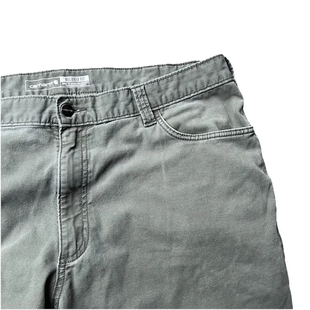 Carhartt Rugged Flex Relaxed Fit Canvas 5 Pock Work Pants BN2517-M Men's 40x32